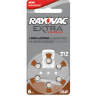 312ae-6zm Rayovac Extra Hearing Aid Size Batteries Zinc Air Cells 312ae-6zm Rayovac Extra Hearing Aid Size Batteries Zinc Air Cells