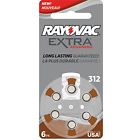 312zm Extra Advanced Rayovac Batteries Mercury Free Hearing Aid 706148501811