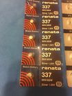 337 Renata Watch Battery Strip Of Batteries 785618338416 337 Renata Watch Battery Strip Of Batteries 785618338416