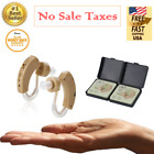 4bc9c7636663391aa719591d519cc3d9 Pair Of Digital Hearing Aid Aids Kit Behind 743828968915
