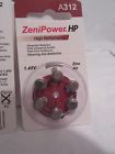 A321-d6 6923601280036 Zenipower Hp Zinc Air Hearing Aid Batteries Packs