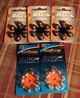871354004545 Agx Premium Hearing Aid Batteries Eight Packs Six