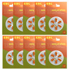 7000zd A13 Ebl Packs Zinc Air Hearing Aid Battery 729043191567