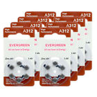 A312-b6 60 Evergreen Hearing Aid Battery Size Zinc Air