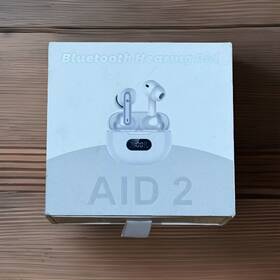 2bgp9-a7 Aid 2 Hearing Aids For Seniors Recharable Bluetooth White Brand New