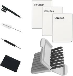 Aierting 313040048070 Wax Guards 1.3mm Replacement Filters For Phonak/unitron/resound/beltone/widex