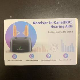 M2219 Aimsumy Beige Rechargeable Noise Cancelling Ric Hearing Aids For Adults M2219 Aimsumy Beige Rechargeable Noise Cancelling Ric Hearing Aids For Adults