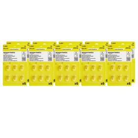 Da14000001 Amazon Basics 60-pack Hearing Aid Size 10 Zinc-air Batteries 1.45 Volt Yellow