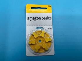 Amz10-6ans Amazonbasics Amazon Basics 10 1.45v Hearing Aid Batteries Exp 3/2026 Lot Of 2 Amz10-6ans Amazonbasics Amazon Basics 10 1.45v Hearing Aid Batteries Exp 3/2026 Lot Of 2