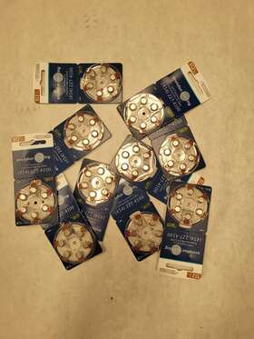 Americas Best Center 012800530151 10 Packs Size 312 Hearing Aid Batteries Battery 6 Per Pack Total 60