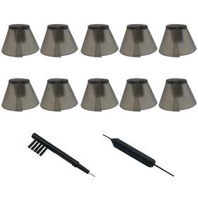 Anico 726312261150 Smokey Hearing Aid Tulip Domes Ear Tips For Resound Sure Fit Style Ric Rite And Anico 726312261150 Smokey Hearing Aid Tulip Domes Ear Tips For Resound Sure Fit Style Ric Rite And