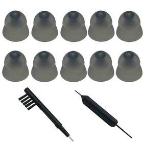 Anico 726312261228 Smokey Hearing Aid Power Domes Close Ear Tips For Resound Sure Fit Styl