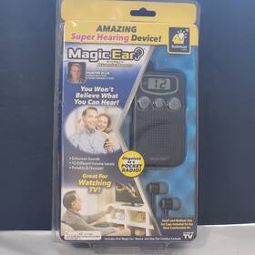 13119 As Seen On Tv Magic Ear Hearing Amplifier -super Device -portable -as - New 13119 As Seen On Tv Magic Ear Hearing Amplifier -super Device -portable -as - New