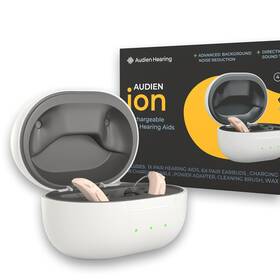 In1db005 Audien Hearing Ion Rechargeable Bte Aid Noise Cancellation Certified Refurbished