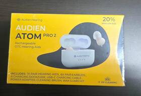 M0025 Audien Atom Pro 2 Wireless Rechargeable Otc Hearing Aids