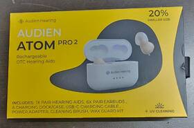M0308 Audien Atom Pro 2 Wireless Rechargeable Otc Hearing Aids