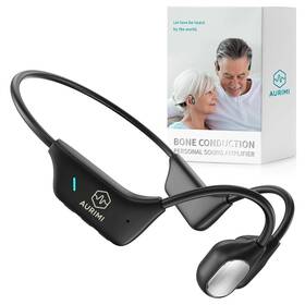 Aurimi 445031883810 Bone Conduction Personal Sound Amplifier Open Ear Design Comfortable Daily Nib