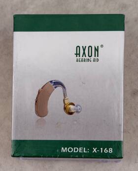 X-168 Axon Hearing Aid Behind The Ear