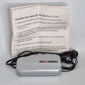 55404-01 Bell And Howell Pnc#55404-01 Sonic Earz Ears Personal Sound Amplifier