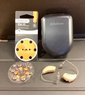 Tst1764-drw Beltone Trust 1764-drw Receiver In Canal Ric Battery Hearing Aids Work Great