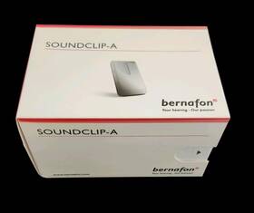 Bernafon 711584085240 Soundclip-a Remote Microphone And Control For Hearing Aids New