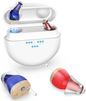 B20-pro Bevi Hearing Aids For Adults Seniors Rechargeable With Noise Cancelling Amp