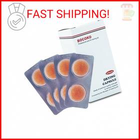 Bocoko 726084842229 8 Pieces Hearing Aid Drying Capsules C&c Dry-cap For Phonak Starkey And Unitron