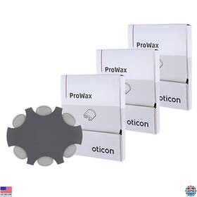B0chqrhxzx Brand Otto Tech Oticon Prowax Filter Wax Guards - Oem Replacement For Hearing Aids 3 Packs