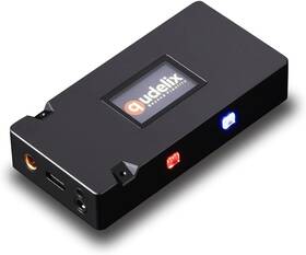 Qudelix-t71 Brand Qudelix Usb Dac Headphone Amp Bal 2.5&4.4mm 8vrms Unbal 3.5mm Black