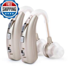 B0bxsmwc4k Britzgo Digital Hearing Amplifier By Bha-1301 Pack Of 2. Doctor And Audiologist