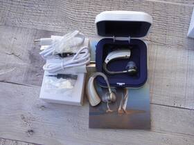 Vhp-1301s-d Britzgo Hearing Amplifiers Pair Silver Open Box Vhp-1301s-d Britzgo Hearing Amplifiers Pair Silver Open Box