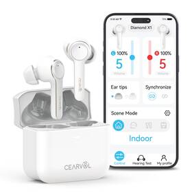 Cearvol 614141530403 Otc In-the-ear Hearing Aids With Bluetooth App Control 16-channel Wdrc Noise