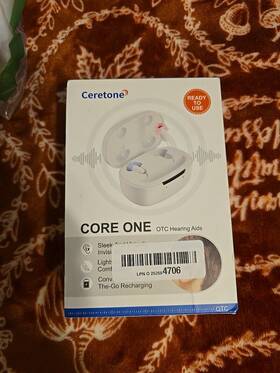 A80b Ceretone Core One Otc Rechargeable Hearing Aid - Model Ce -a80b A80b Ceretone Core One Otc Rechargeable Hearing Aid - Model Ce -a80b