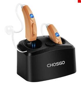 102r-01 Chosgo Rechargeable Hearing Aids For Seniors Analog Otc Aid Clearsound