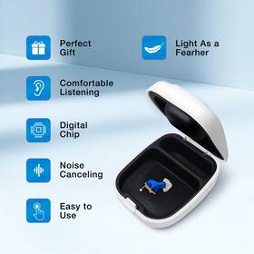 Clear102s Chosgo Hearing Aids Cic Invisible In Ear Noise Reduction Air Conducted