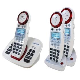 Xlc8 Clarity 859365007441 Amplified Cordless Speakerphone With 2 Expansion Handsets Cl-xl