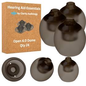 Clarity Audiology 860012339686 Phonak 4.0 Style Vented Domes Hearing Aid Size L 11mm 0.43