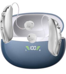 Caus006 Clarity Audiology Rechargeable Hearing Aids For Seniors Adults - Noise Cancelling Wireless Ch