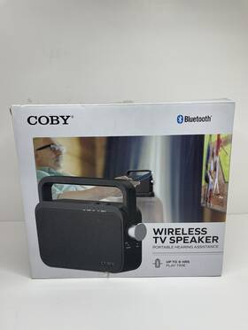 Coby 643620020661 Wireless Digital Hearing Amplifier Tv Audio Speaker For Hard Of