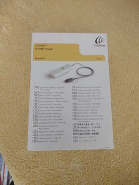 P1593003 Cochlear 1593003 Portable Charger Long Cable Ref#p1593003 Brand New Original Box Sealed