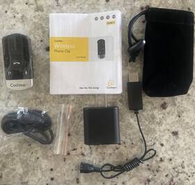 94713 Cochlear Wireless Phone Clip Model Unused Open Box