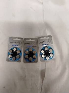P675 Cochlear Implant Plus 885201612289 18 Powerone Hearing Aid Batteries Exp-2026