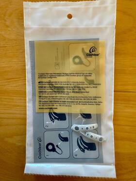 P1878197 Cochlear Nucleus 8 Microphone Cover - Silver New And Unopened