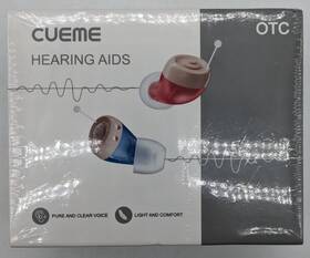 C1-6737 Cueme Hearing Aids Otc Rechargeable For Seniors White Case
