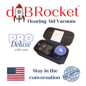 Db Rocket 608011270513 Pro Deluxe Hearing Aid Cleaning Vacuum Stay In The Conversation