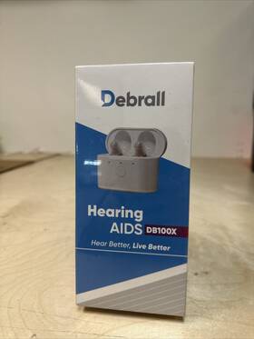 Db100x Debrall Hearing Aids Otc Air-conduction Aid New In Box