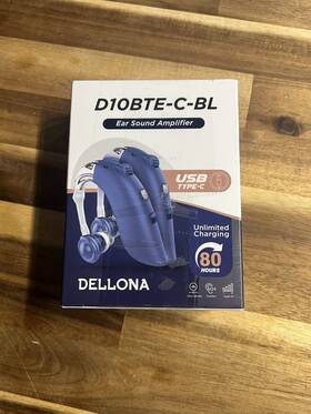 D10bte-c-bl Dellona Next-level Hearing Aids Ear Sound Amplifier