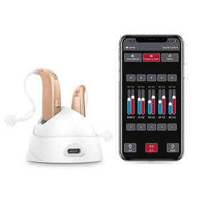 Dohelly 744110255874 Bluetooth Hearing Aids With App Control Rechargeable For Seniors A
