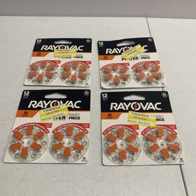 2028 Duracell 012800538034 Rayovac Power 48 Size 13 Hearing Aid Batteries Best Before 5/2028