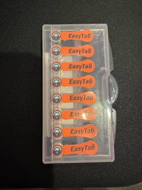 4345868101 Duracell Battery 13 Size Hearing Aid Batteries Easy Tab